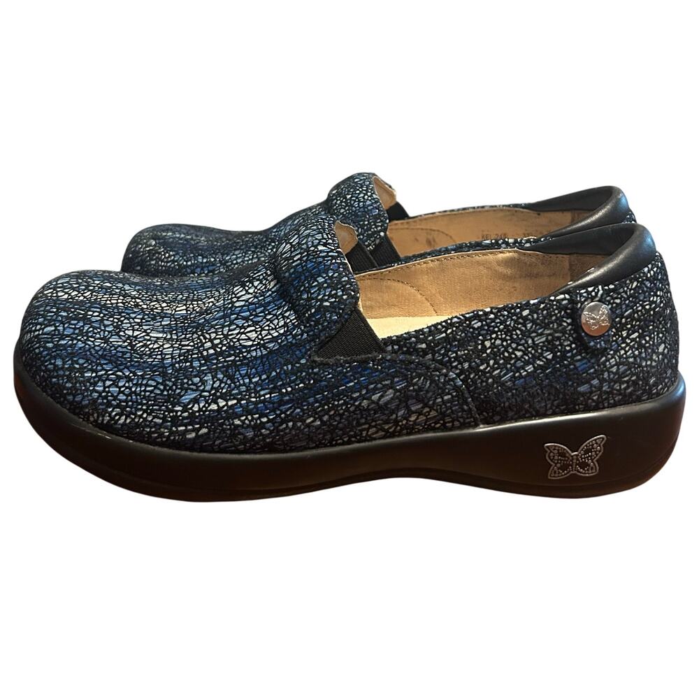 Alegria Women's Shoe Keli Pro Crackle Pop Size 7-7.5 US M EUR 37 Loafer Clog